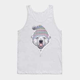 Winter bear Tank Top